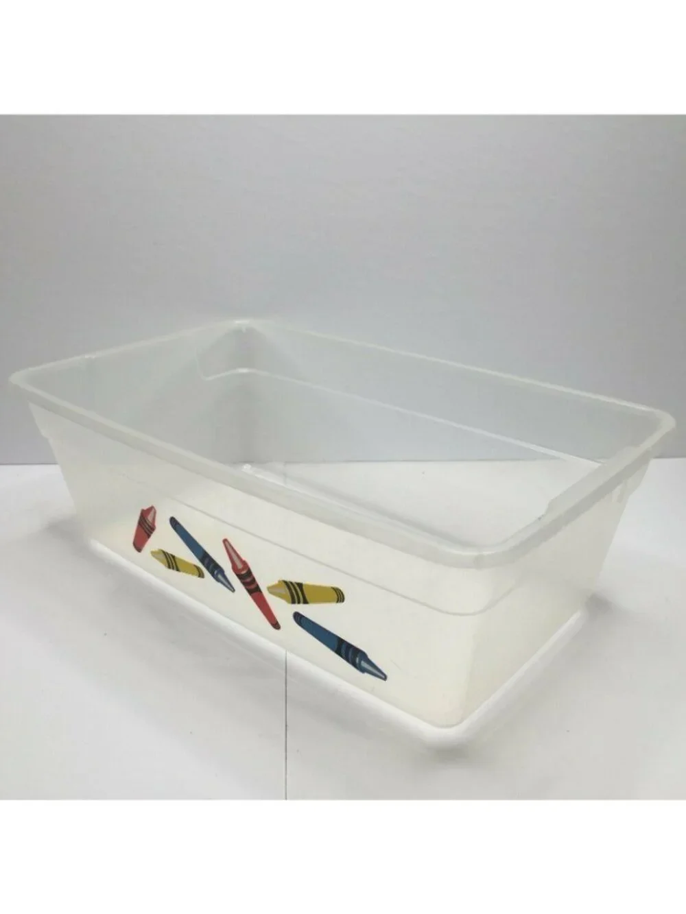 Plastic Craft Storage Shoe Box With Lid 13